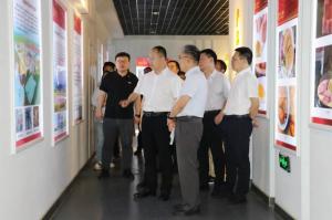 國辦秘書(shū)四局副局長(cháng)管晉華蒞臨洛陽(yáng)正大食品調研